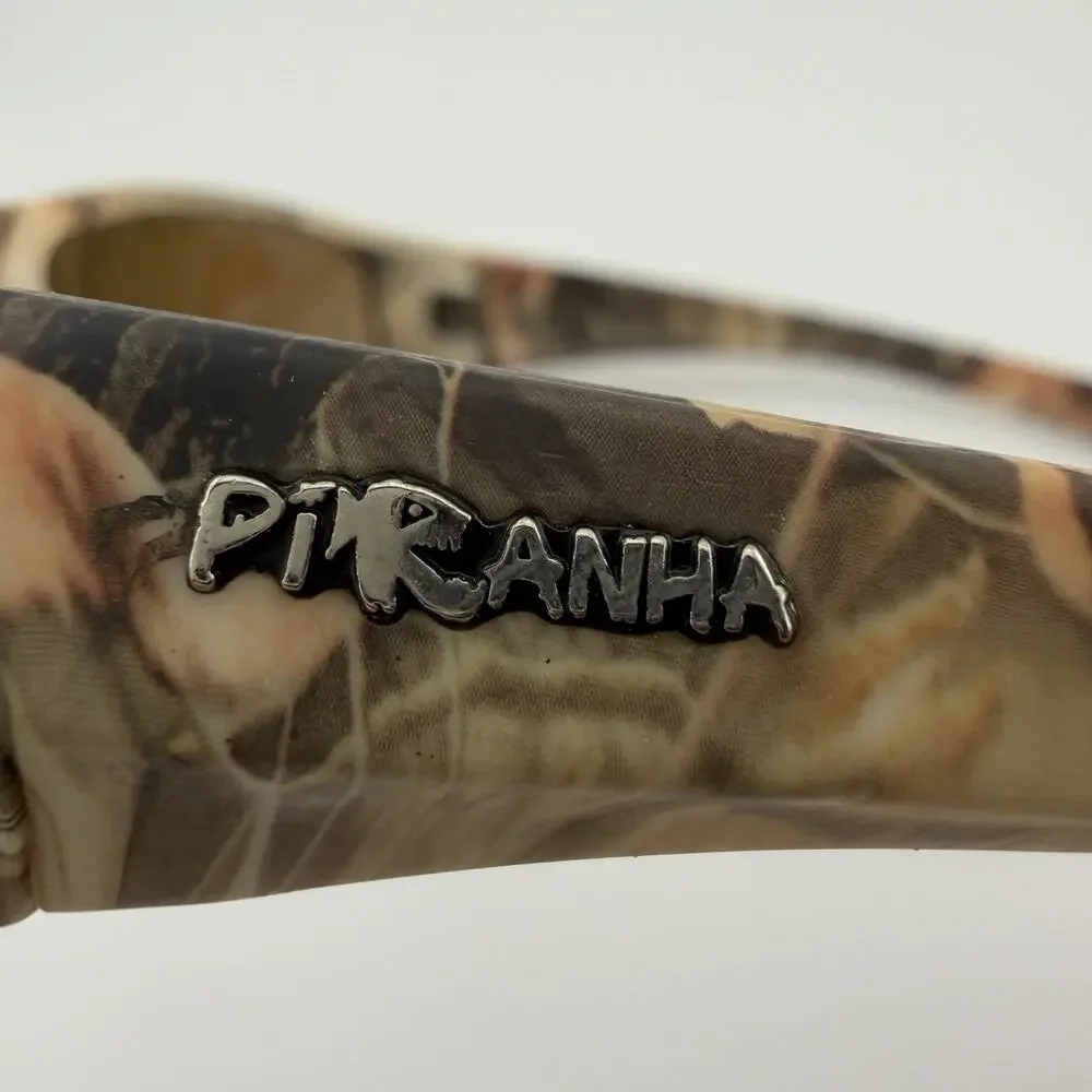 Piranha Polarized 105 Sport Sunglasses Camo Wrap Hunting Fishing #50574B
